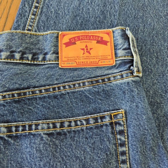 US Polo Assn Heritage‎ Men's straight Jeans UYA-8317 size 40x30 - Picture 8 of 13